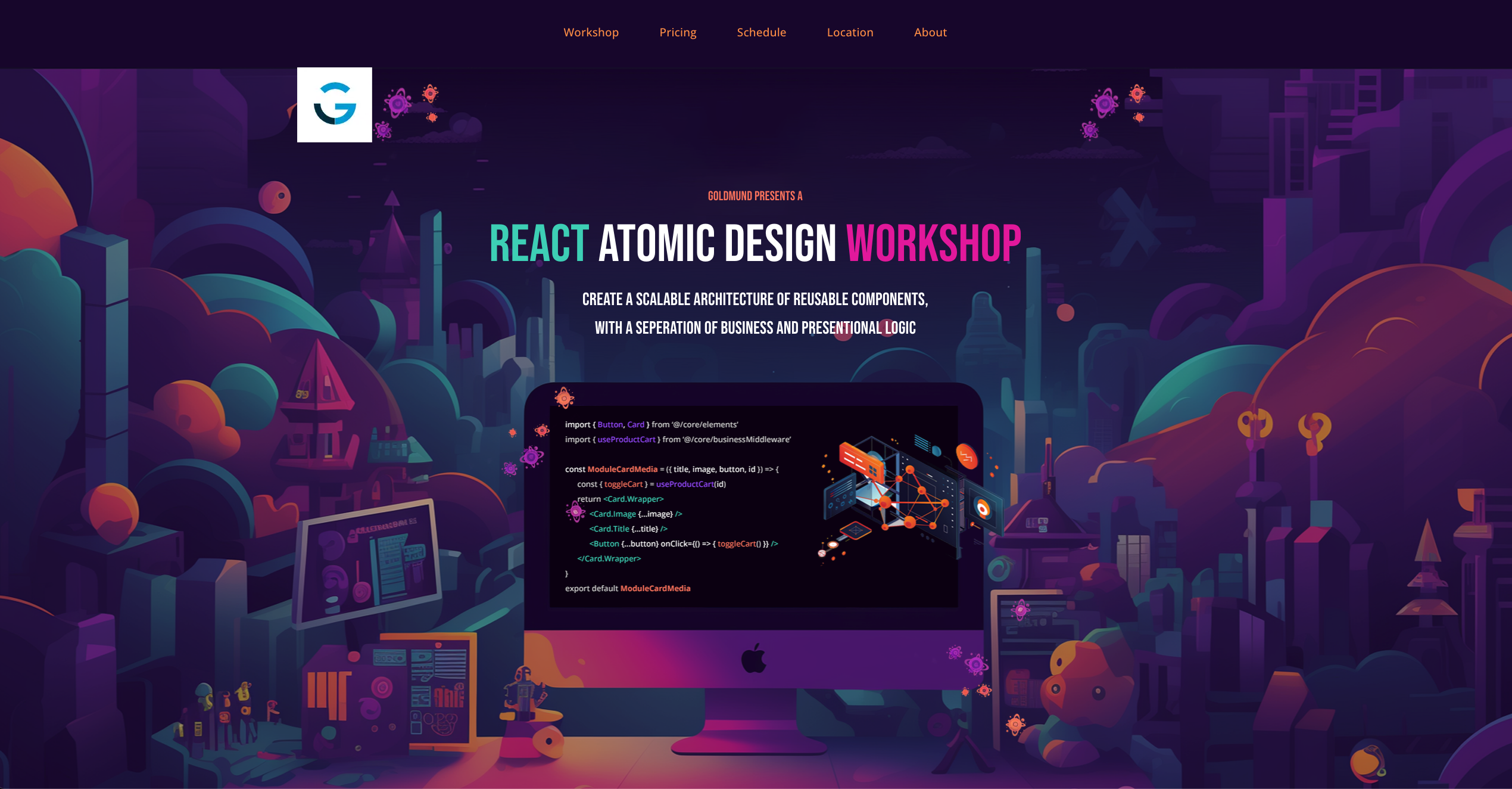 goldmund react workshop